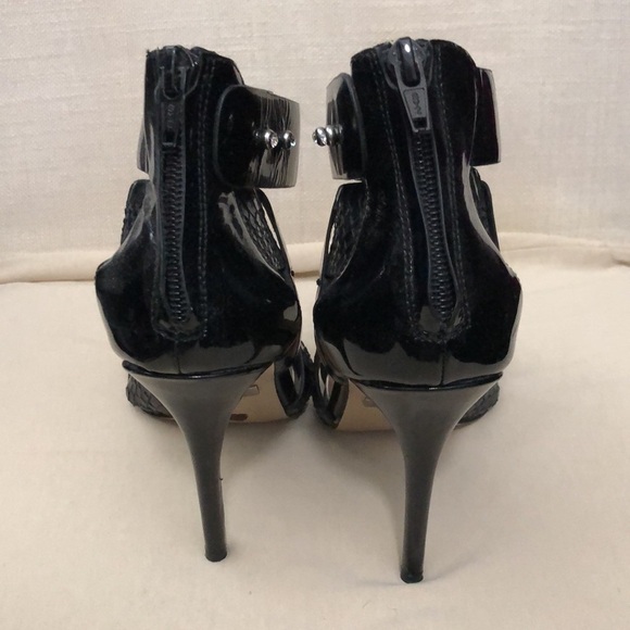 Badgley Mishka Ankle Strap Heels Size 6 - Picture 4 of 8